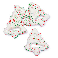 Chocolate Frosted Christmas Tree Mini Pretzels: 2LB Bag - Candy Warehouse
