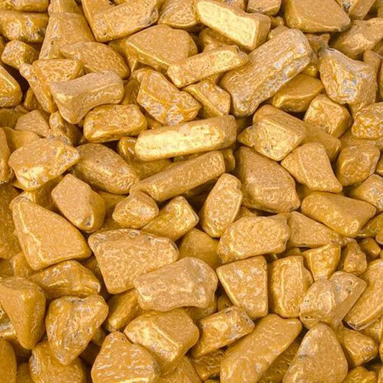 Chocolate Gold Nuggets Candy 1LB Bag Candy Warehouse