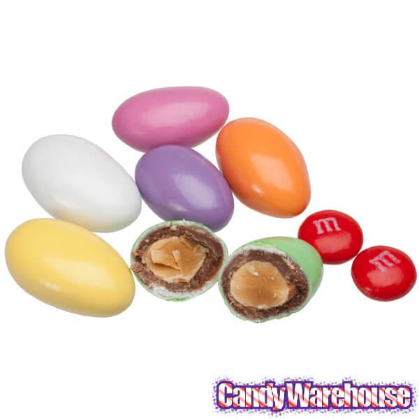Chocolate Jordan Almonds - Assorted Colors: 2LB Bag - Candy Warehouse