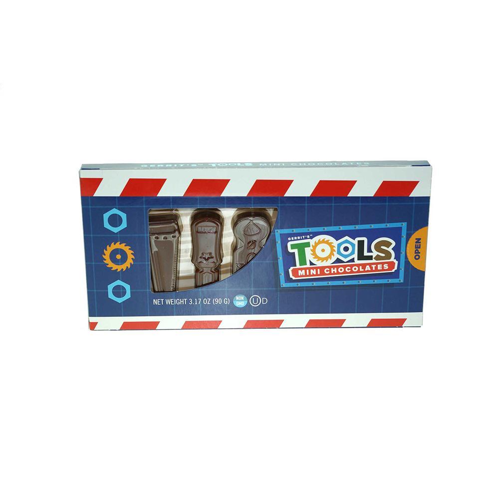 Chocolate Mini Tool Kits Candy Packs: 12-Piece Box - Candy Warehouse
