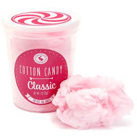 Chocolate Storybook Cotton Candy - Classic Pink: 1-Ounce Tub - Candy Warehouse