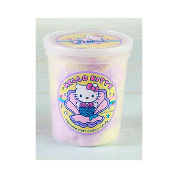 Chocolate Storybook Cotton Candy - Hello Kitty Mermaid Fluff: 1-Ounce Tub - Candy Warehouse