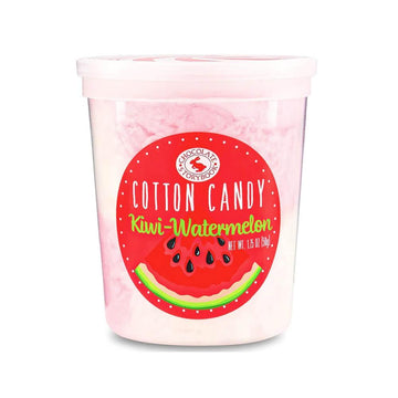 Chocolate Storybook Cotton Candy - Kiwi Watermelon: 1-Ounce Tub - Candy Warehouse