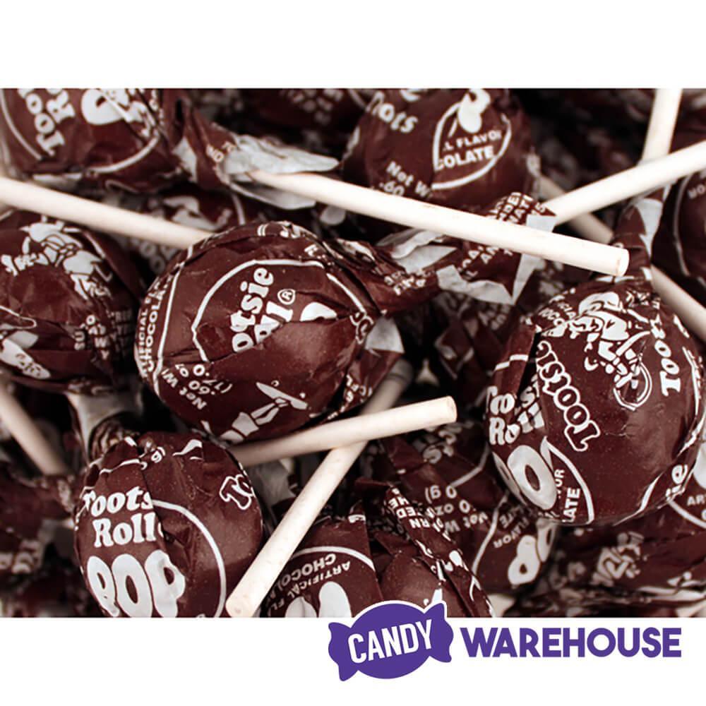 Chocolate Tootsie Pops: 20-Piece Bag - Candy Warehouse