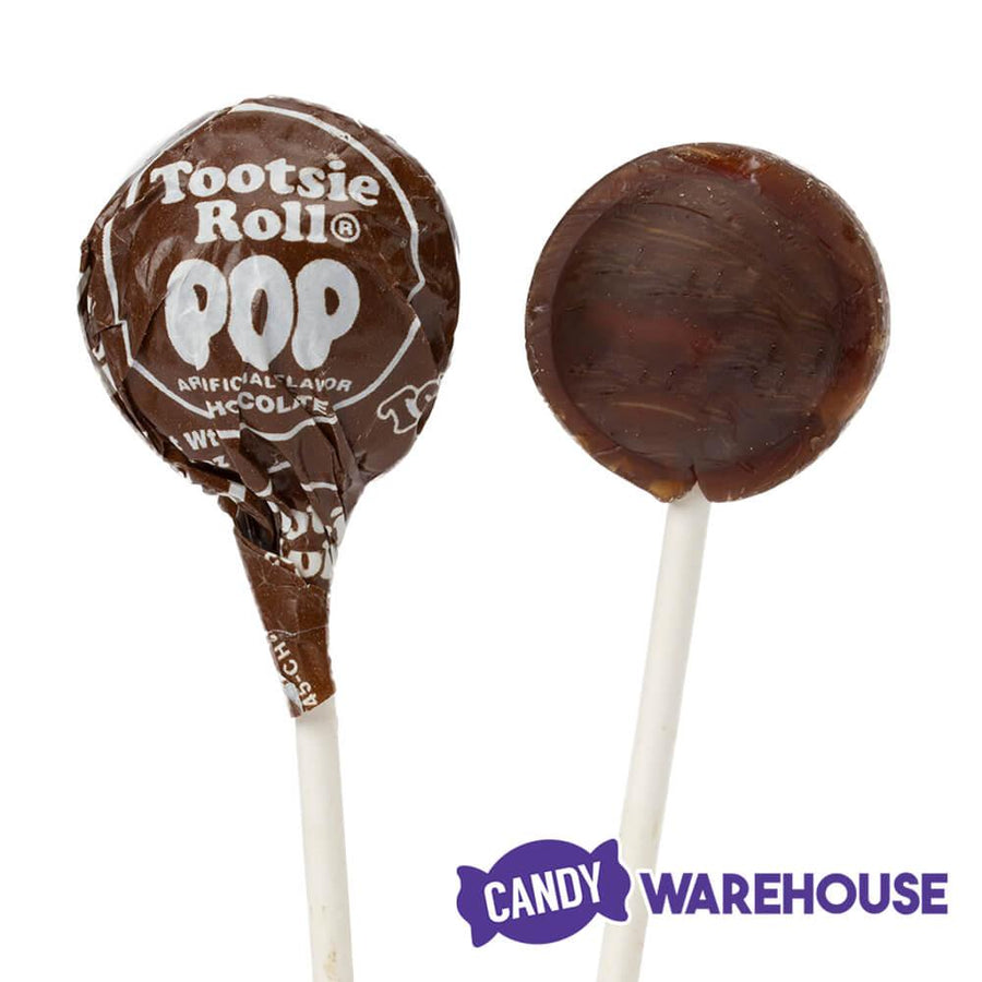 Chocolate Tootsie Pops: 20-Piece Bag | Candy Warehouse