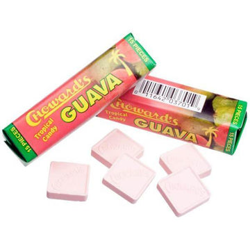 Choward's Guava Mint Squares Candy Packs: 24-Piece Box - Candy Warehouse