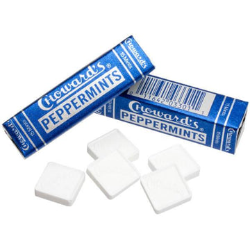 Choward's Peppermint Squares Candy Packs: 24-Piece Box - Candy Warehouse