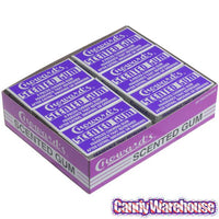 Choward's Violet Gum Packs: 24-Piece Box - Candy Warehouse