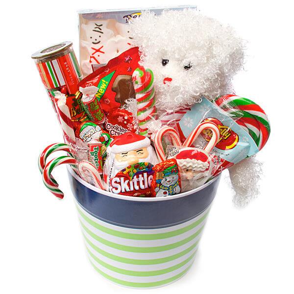 Christmas Candy Bucket - Candy Warehouse
