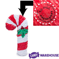 Christmas Candy Cane Pinata - Candy Warehouse