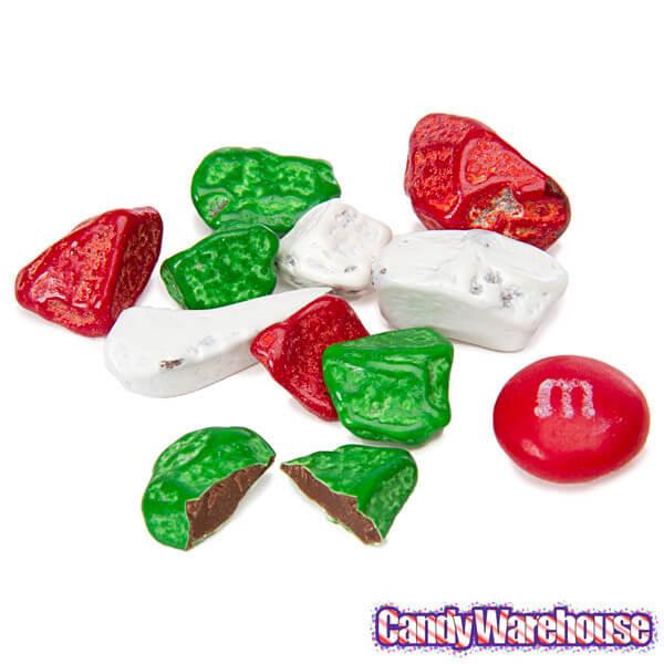 Christmas Chocolate Rocks: 1LB Bag - Candy Warehouse