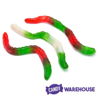 Christmas Gummy Worms Candy: 5LB Bag - Candy Warehouse