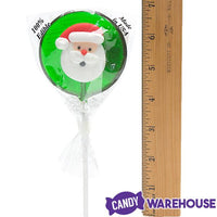 Christmas Hard Candy Lollipops: 12-Piece Pack - Candy Warehouse