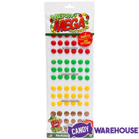 Christmas Mega Candy Buttons Sheets: 2-Piece Pack - Candy Warehouse