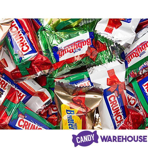 Christmas Minis Assorted Chocolate Candy: 52-Piece Bag - Candy Warehouse