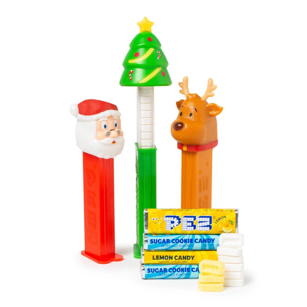 Christmas PEZ Candy Packs: 12-Piece Display - Candy Warehouse