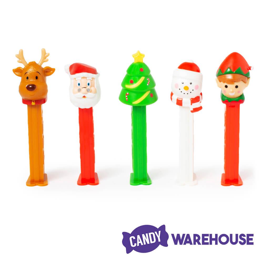 Christmas PEZ Candy Packs: 12-Piece Display - Candy Warehouse