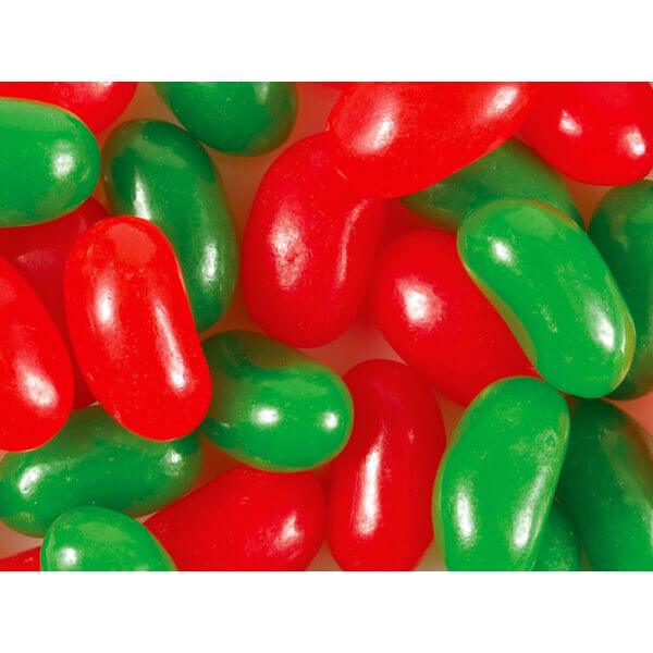 Christmas Red & Green Jelly Beans: 5LB Bag - Candy Warehouse