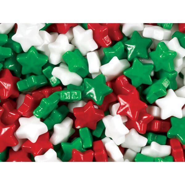 Christmas Stars Candy: 5LB Bag - Candy Warehouse
