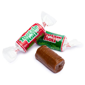 Christmas Tootsie Rolls: 50-Piece Bag - Candy Warehouse