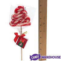 Christmas Tree Swirl Pops: 18-Piece Display - Candy Warehouse