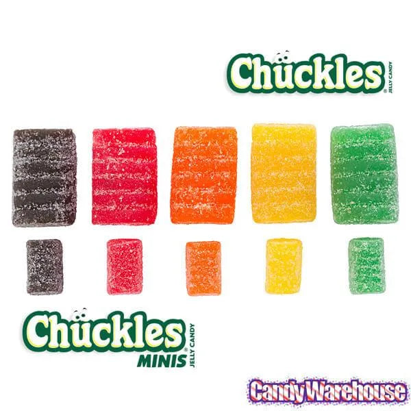 Chuckles Minis Jelly Candy 5-Ounce Packs: 10-Piece Box – Candy Warehouse