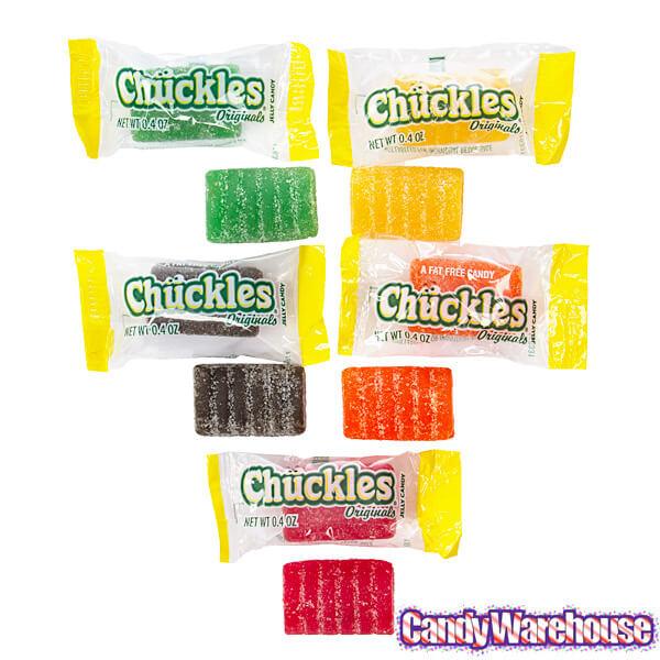 Chuckles Originals Jelly Candy: 100-Piece Tub - Candy Warehouse