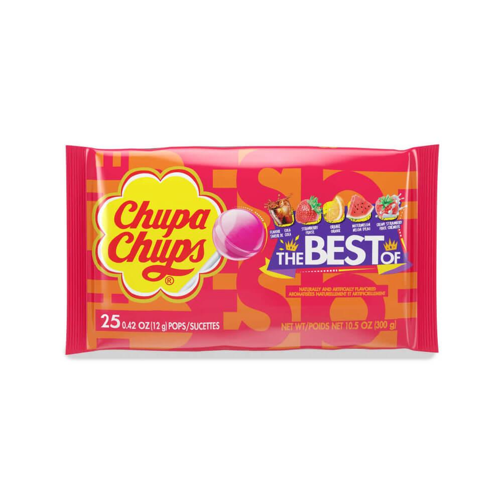 Chupa Chups Best of Lollipops: 25-Piece Bag - Candy Warehouse