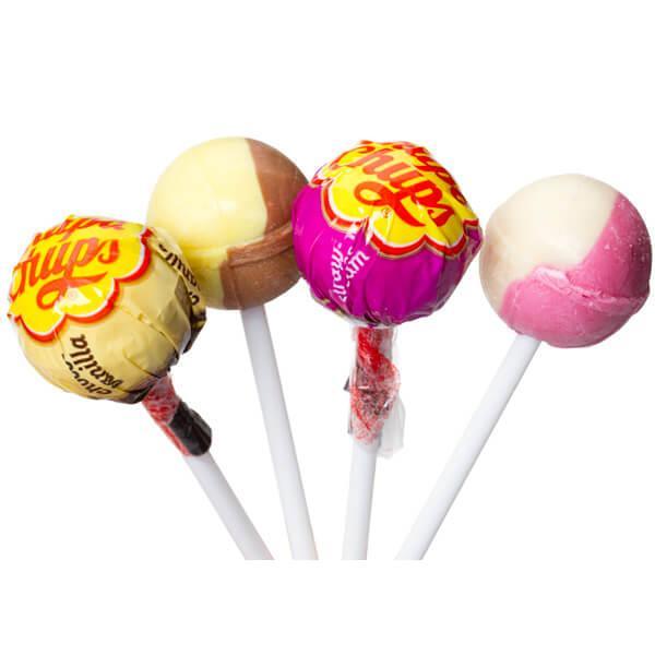 Chupa Chups Cremosa Ice Cream Lollipops: 25-Piece Bag - Candy Warehouse