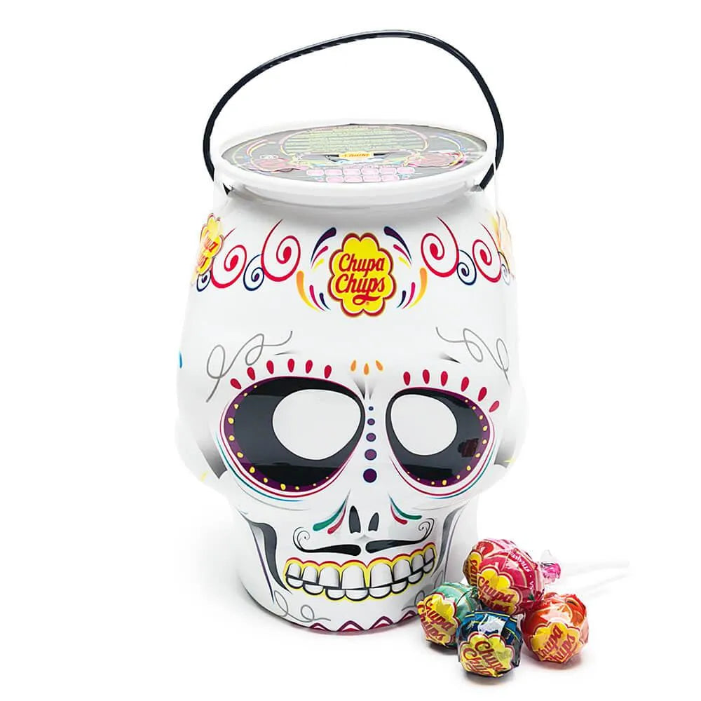 Chupa Chups Lollipops 70-Piece Day of the Dead Skull Candy