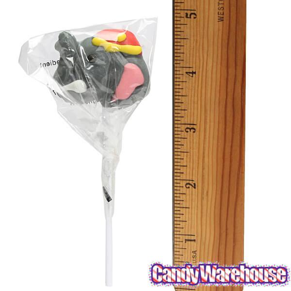 Circus Animal Lollipops: 12-Piece Box - Candy Warehouse