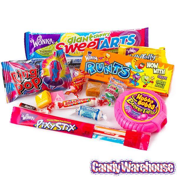 Classic Nostalgic Candy Gift Box: 1980's - Candy Warehouse