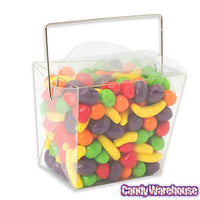 Clear Acetate Chinese Take-Out Boxes: 24-Piece Set - Candy Warehouse