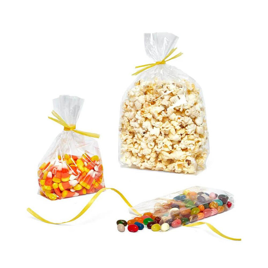 Clear Cello Candy Bags: 100-Piece Box - Candy Warehouse
