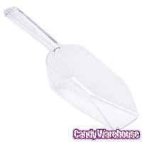 Clear Plastic 3-Ounce Flat Bottom Candy Scoop - Candy Warehouse