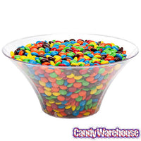 Clear Plastic Flared Bowl Candy Container - Large - Candy Warehouse