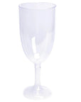 Clear Plastic Jumbo Champagne Glass