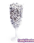 Clear Plastic Jumbo Champagne Glass