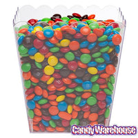 Clear Plastic Popcorn Style Candy Container - Small - Candy Warehouse