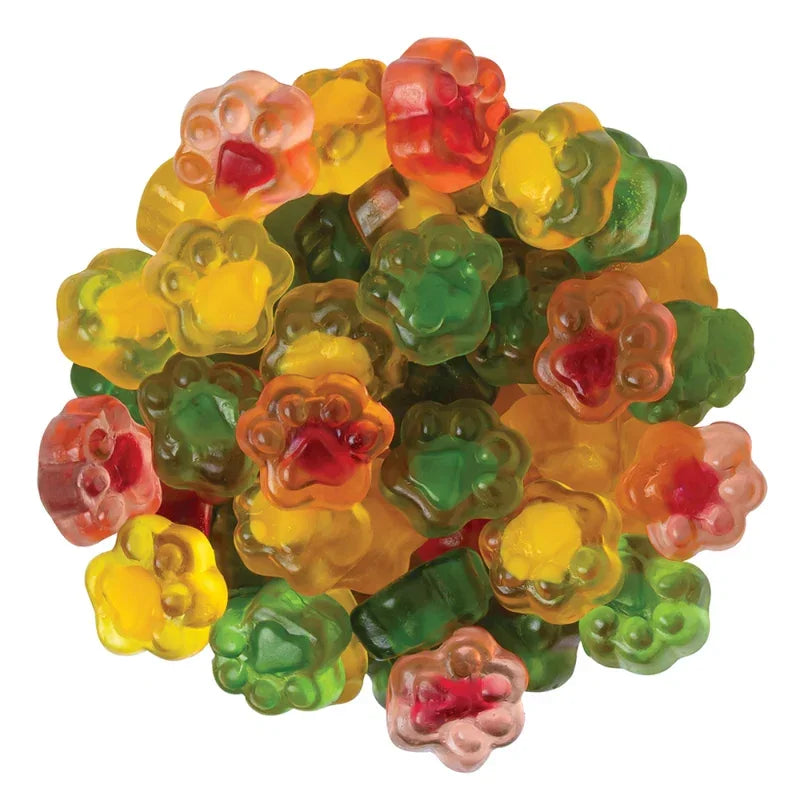 Clever Candy Gummy Filled Kitty Paws: 13.2LB Case
