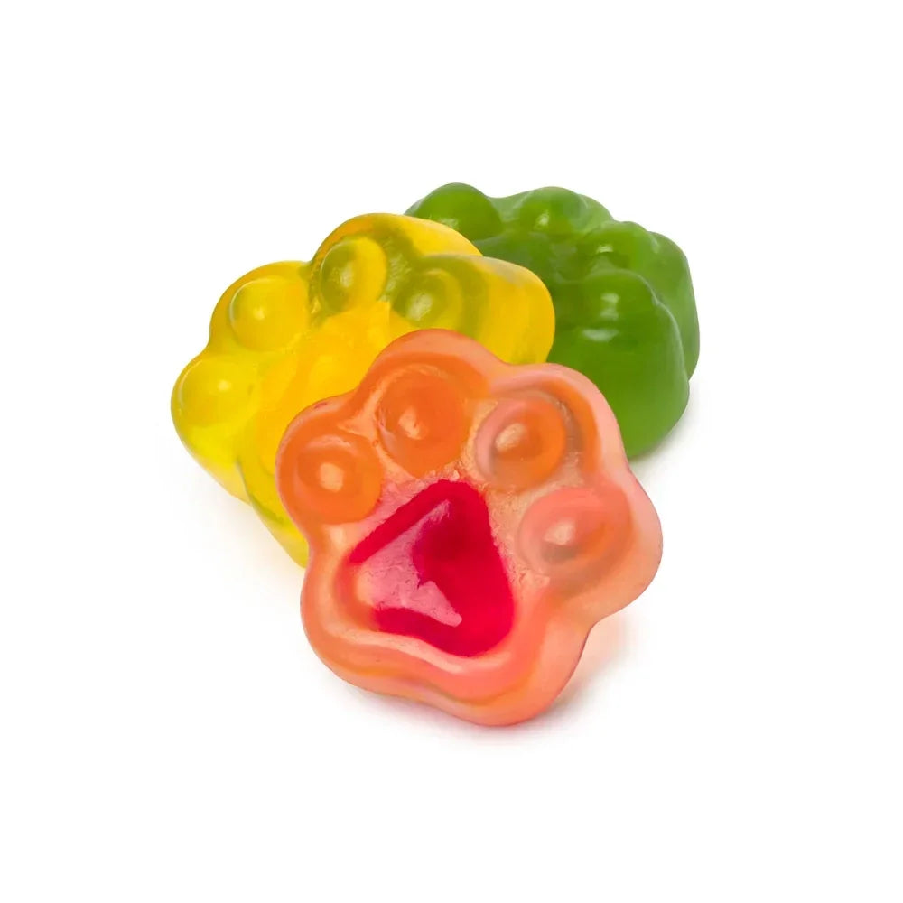 Clever Candy Gummy Filled Kitty Paws: 13.2LB Case