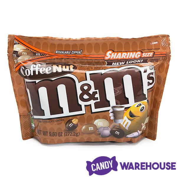 M&M'S Coffee Nut Chocolate Candy Bag, 10.2-Ounce