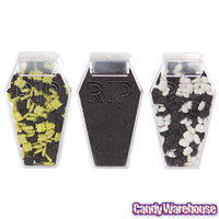 Coffin Sprinkle Containers: 3-Piece Pack - Candy Warehouse
