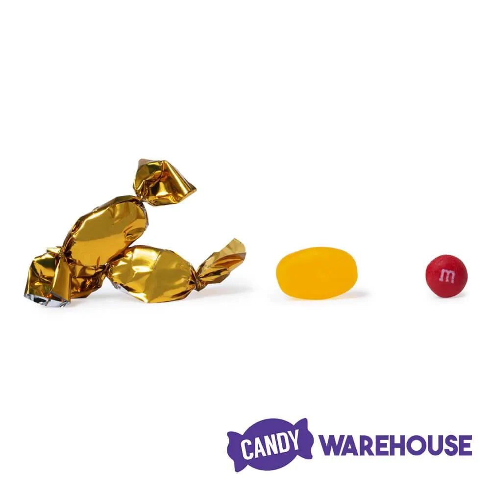 Color Splash Gold Butterscotch Hard Candy: 3LB Bag | Candy Warehouse