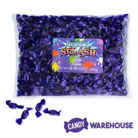 Color Splash Purple Grape Hard Candy: 3LB Bag - Candy Warehouse