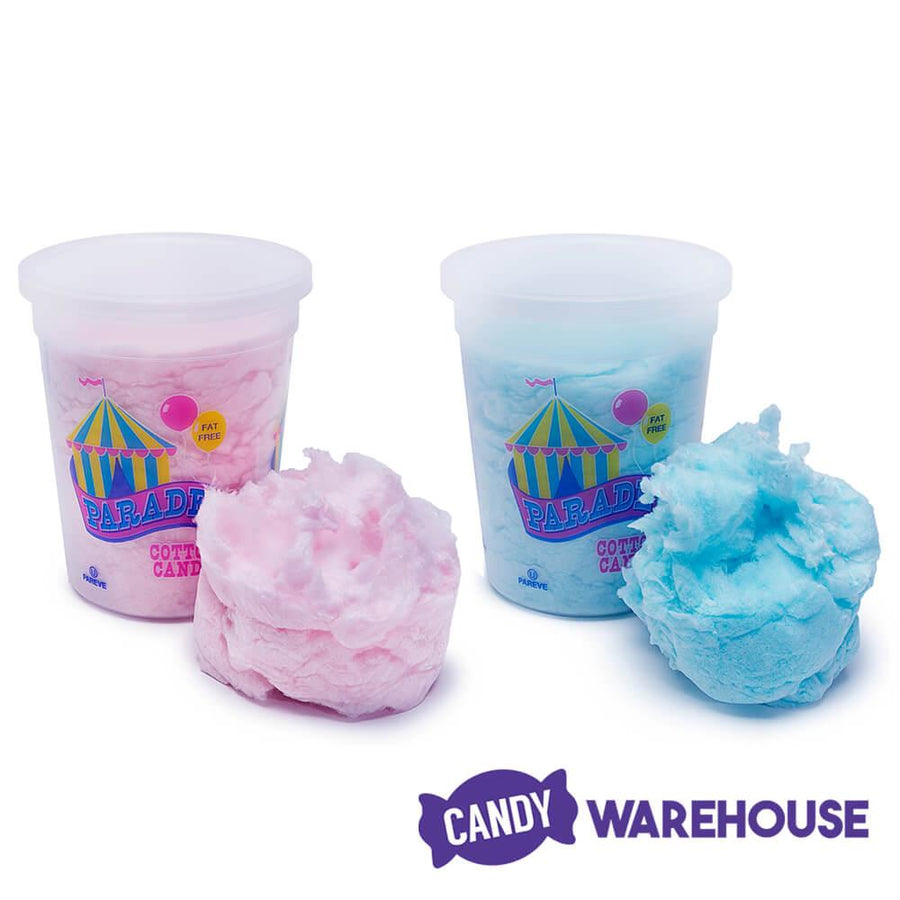Cotton Candy 2-Ounce Tubs: 8-Piece Case - Candy Warehouse