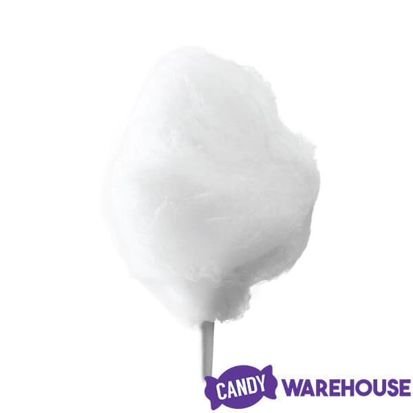 Cotton Candy Floss Sugar - White Birthday Cake: Half Gallon Carton - Candy Warehouse