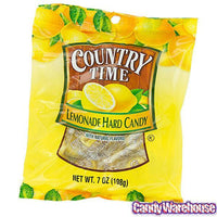 Country Time Lemonade Hard Candy Discs: 7-Ounce Bag - Candy Warehouse