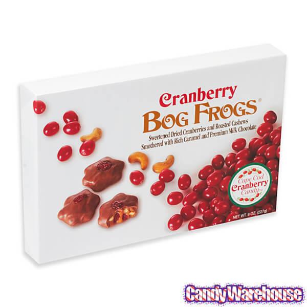 Cranberry Bog Frogs Candy: 8-Ounce Box - Candy Warehouse