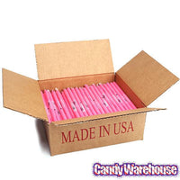 Cranberry Hard Candy Sticks: 100-Piece Box - Candy Warehouse
